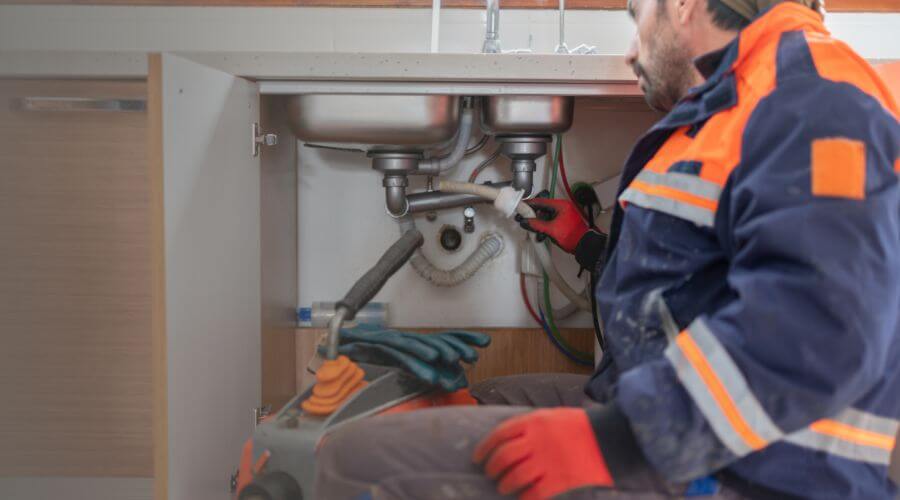 Professional slab leak plumber services in Freelandville, IN